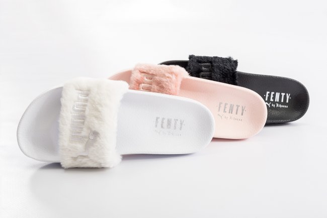 蕾哈娜puma纯黑,蕾哈娜puma鞋