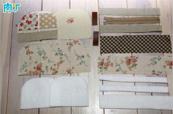 手工小清新包包编织教程,简单布艺手工包包制作方法