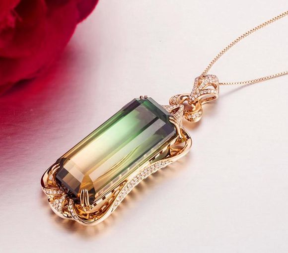 西瓜碧玺是什么宝石,西瓜碧玺怎么分别好坏