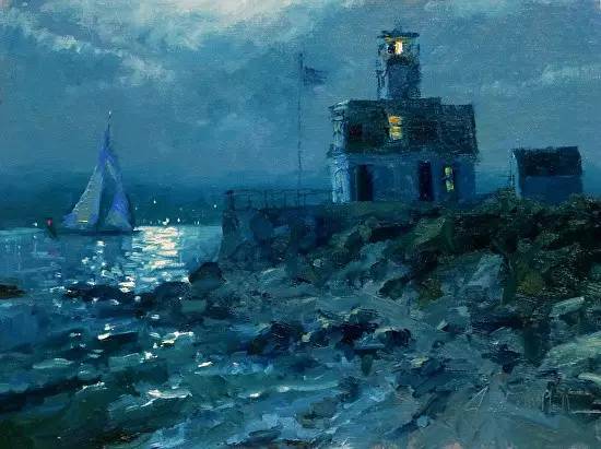 光影十足的风景油画欣赏太美了,100幅经典风景油画图文