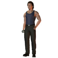 如何用哑铃锻炼胸肌和腹肌,哑铃锻炼腹肌动作方法动态图演示