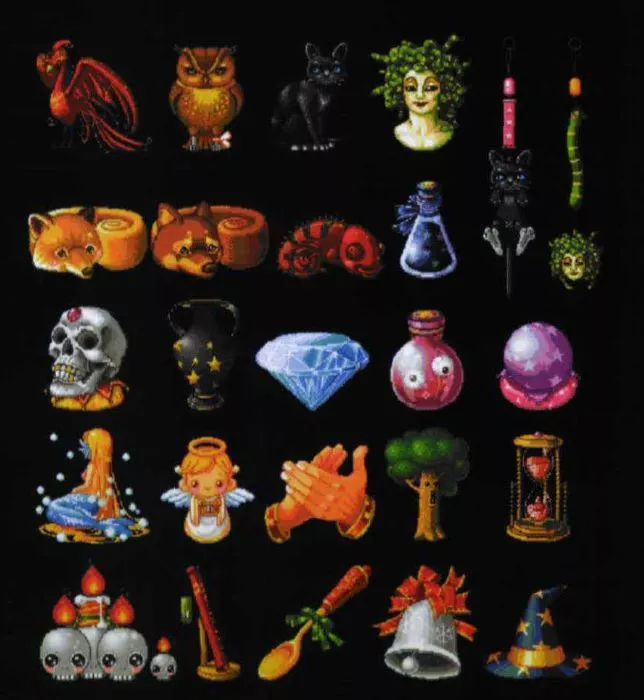 像素艺术有哪些,型录设计的各种效果