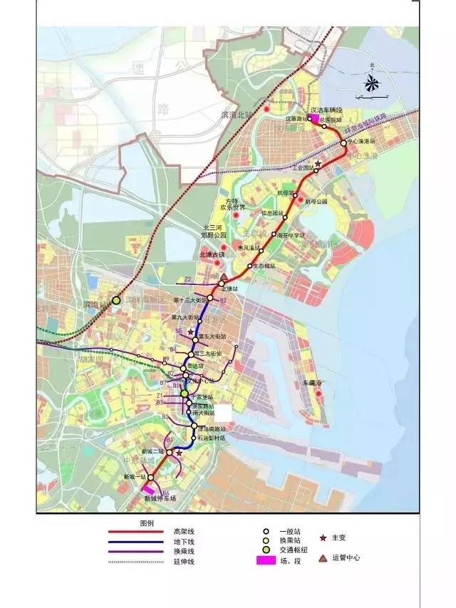 天津地铁线规划最新线路图,天津地铁7号线二期规划2020明细