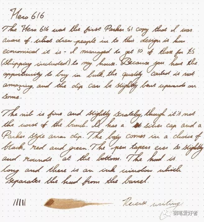派克51钢笔复刻笔尖,老派克51钢笔