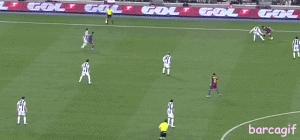 梅西最疯狂的足球赛,梅西最疯狂的助攻