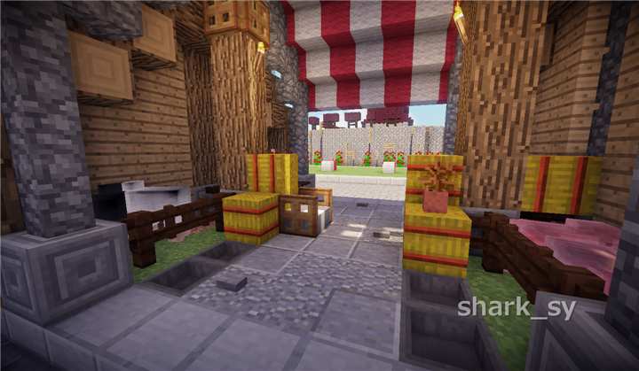 我的世界中世纪道路教程,我的世界中世纪村庄图