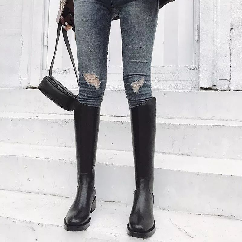 杨幂秋冬新款靴,杨幂热巴唐嫣同款