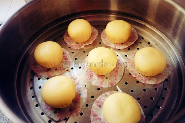爆浆流沙包子,不加一滴水的包子