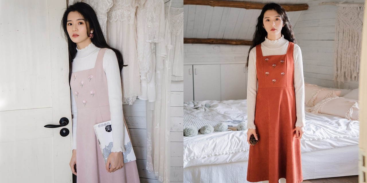 别再说贫穷限制你变美，一条背心裙让你从冬天穿到来年春天！