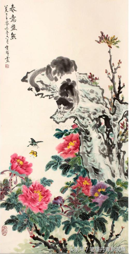 戴维祥国画作品欣赏,当代大写意花鸟画家作品图片