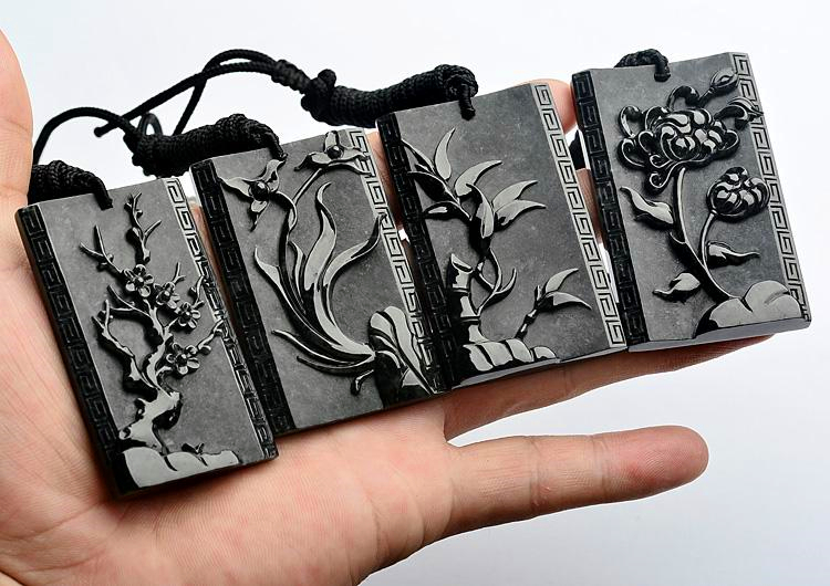 翡翠黑乌鸡款,公盘乌鸡翡翠