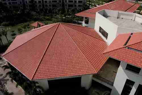 彩色水泥瓦与树脂瓦,彩色水泥瓦