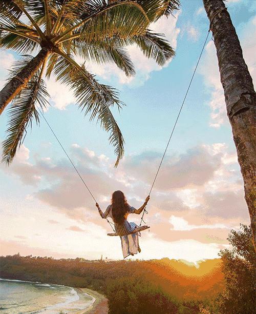 omg网红街城市森林秘境,omg佛系少女