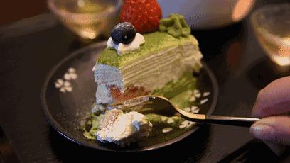 温州巷口日式庭院甜品屋！新出原谅色脏脏包，吃完脸都绿啦！