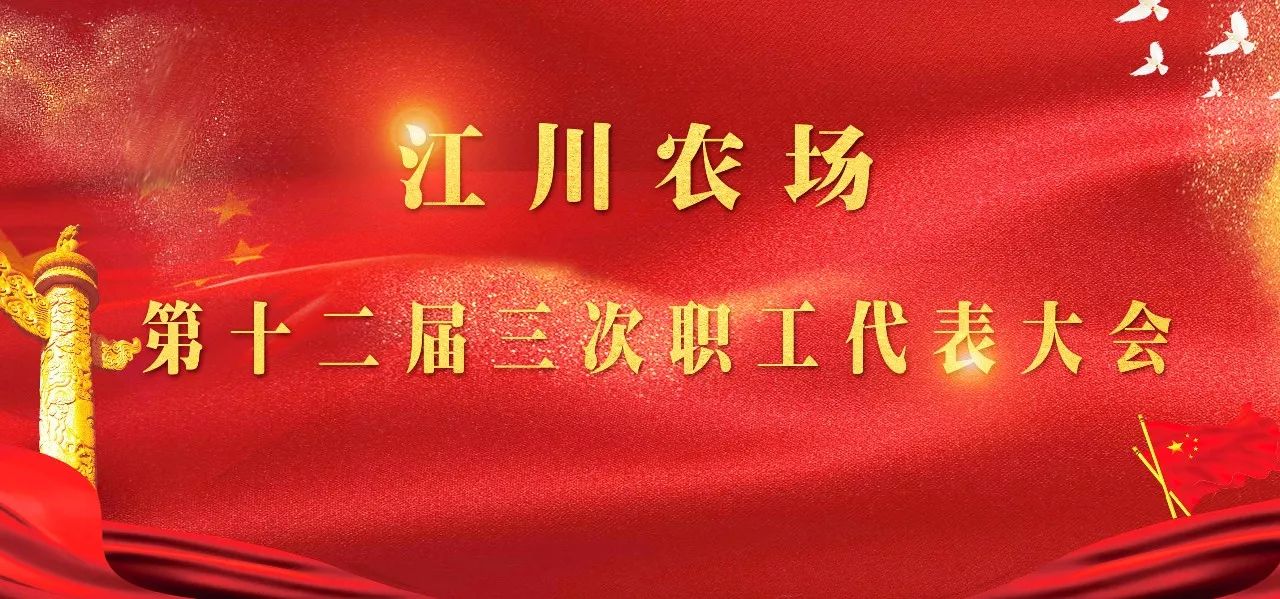 职代会工作报告|不忘发展初心牢记振兴使命为农场经济社会持续稳定发展而努力奋斗—江川农场*党**委书记何军