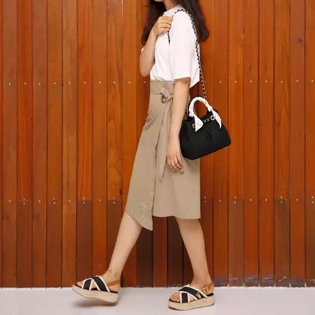 韩国小众蓝色包,韩国小众包