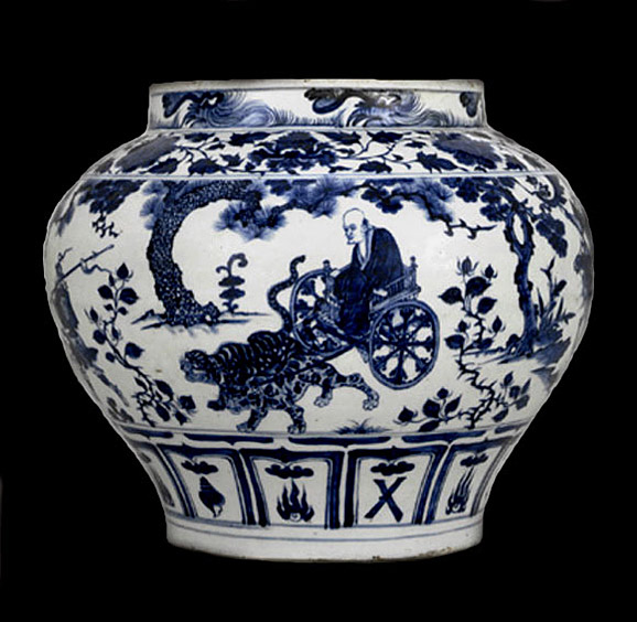 元青花瓷器鉴定,元青花匜的鉴定