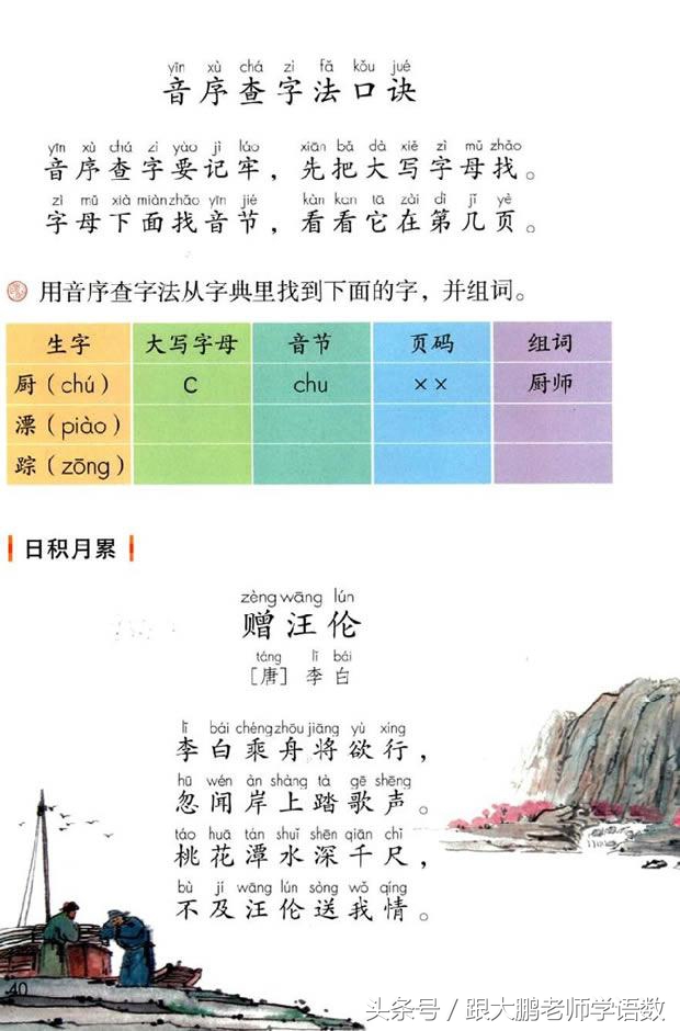 真是太及时了,部编版一年级语文下册电子书高清版+知识点预习!