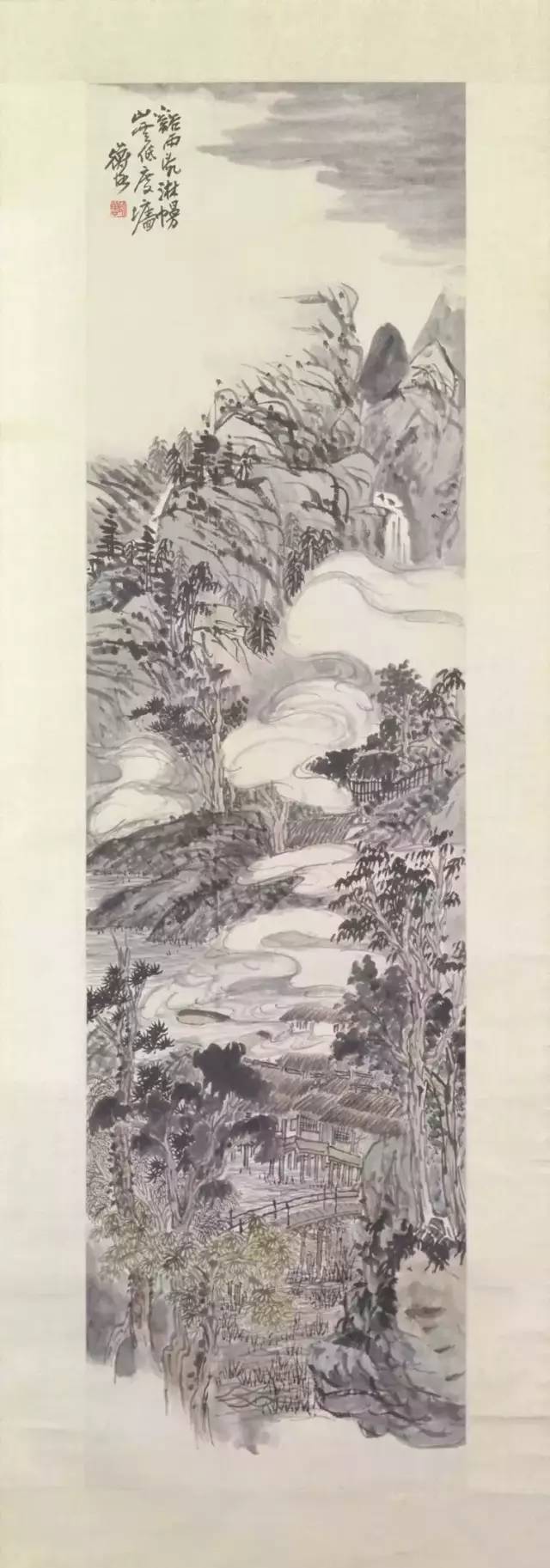 近代名家陈师曾绘画作品欣赏,陈师曾山水画作品欣赏