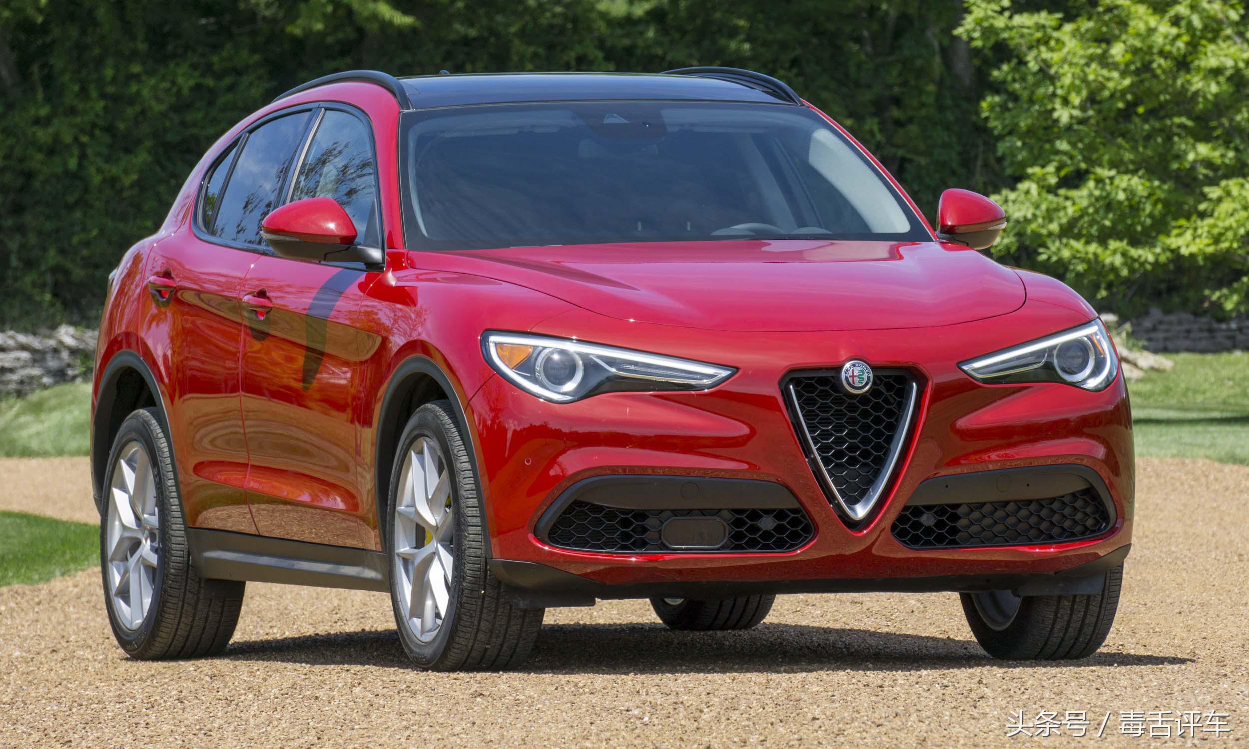 阿尔法罗密欧车stelvio品质,阿尔法罗密欧stelvio提车仪式