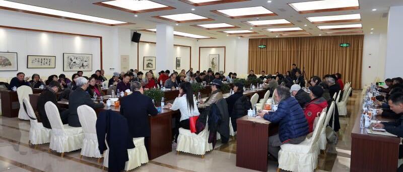 韩煜书法展在中国,韩煜和他的书法创作团队