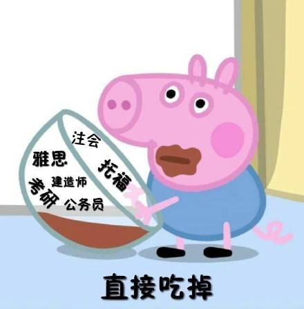 小猪佩奇考试表情包,小猪佩奇专用表情包