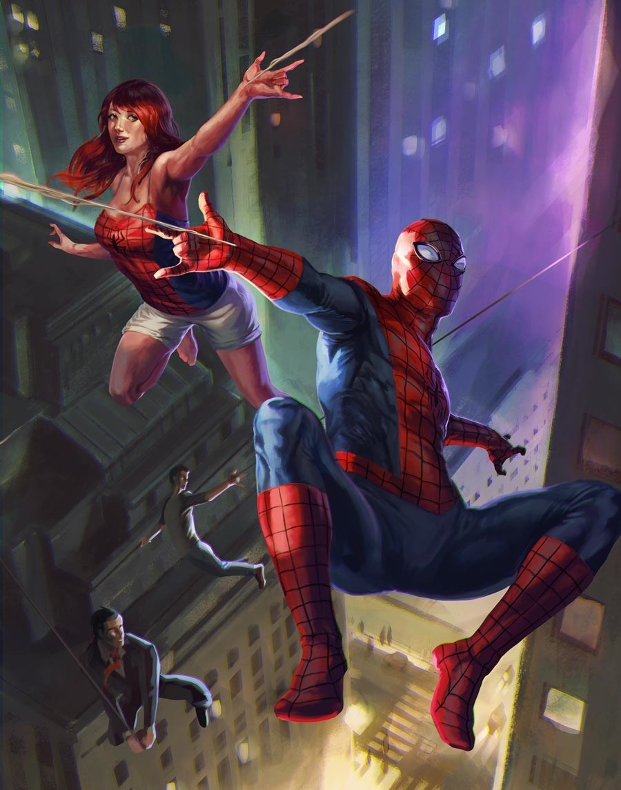 gilling插画作品,插画师karinmunyaa画作