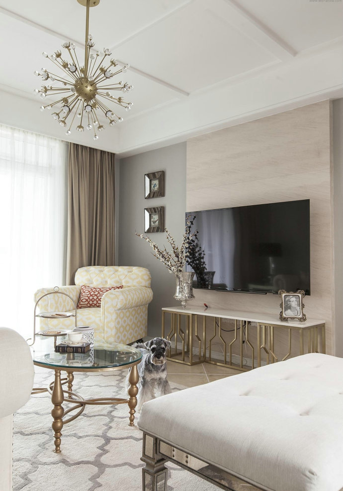 西安鼎正大都城97平户型装修案例,鼎正大都城一室