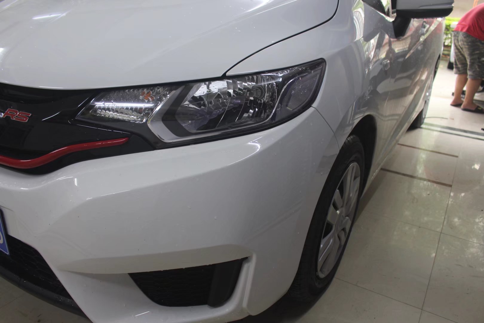 中山四代飞度大灯改装氙气透镜,2023款本田飞度大灯改装