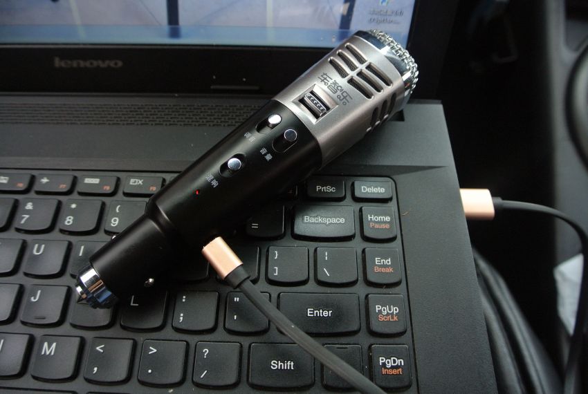 汽车麦克风车智乐k歌专用测评,车智乐随车唱车载