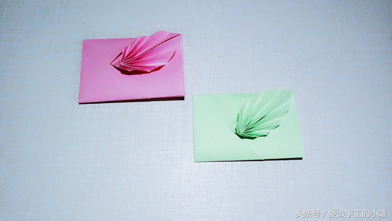 折纸信封精美版,手工折纸简单信封手残党