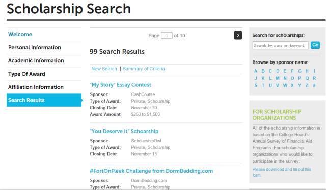 攻略｜你不知道的奖学金搜索网站大全