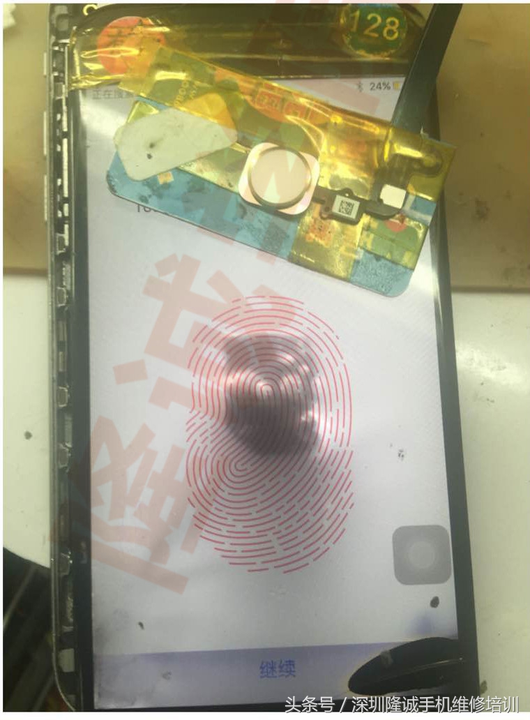 iphone6指纹维修教程,苹果6手机指纹修复教程