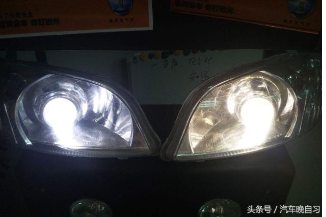前大灯太暗如何解决,升级原厂高配大灯可以年检吗