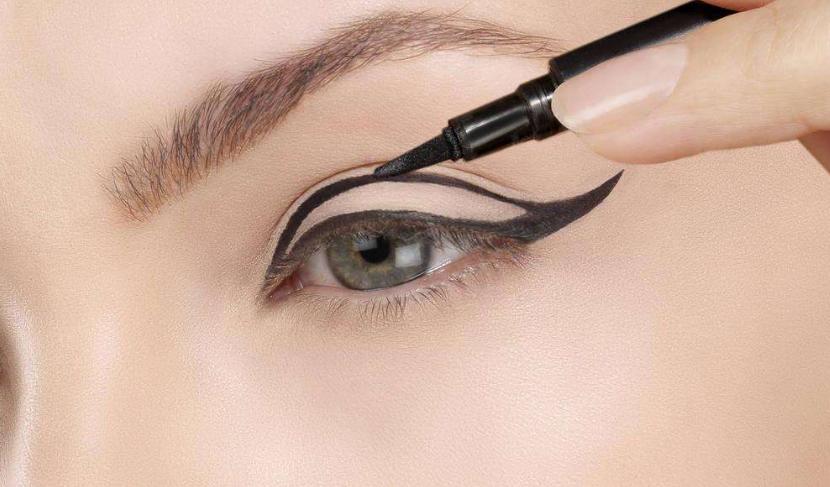 女生化妆步骤眼妆,canmake眼妆教程日常化妆