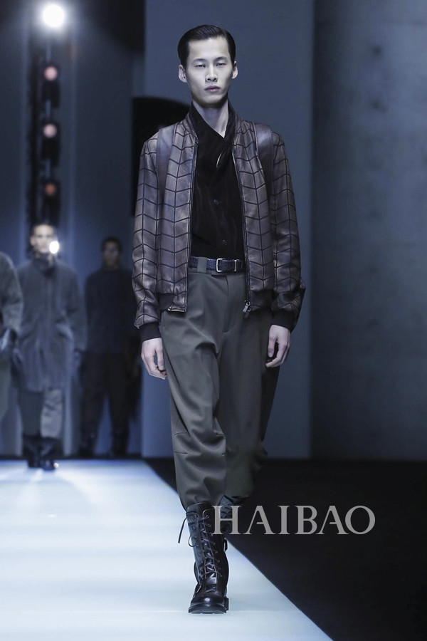 乔治阿玛尼2013秋冬高级成衣,乔治阿玛尼秋季男装高定