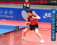 直板反手侧切可以接下旋,反手拧拉的球怎么用直板侧切防住