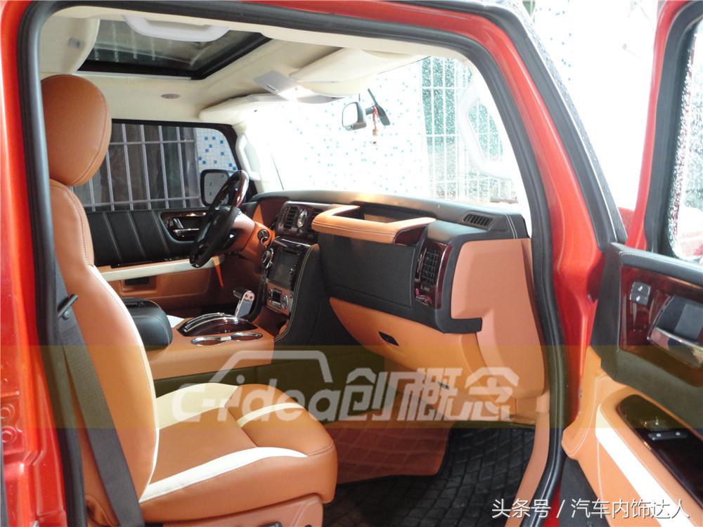 悍马h2suv越野车航空座椅改装店,江西悍马h2航空座椅