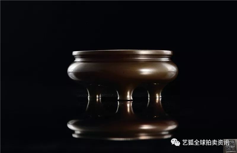 石叟镶银丝铜炉拍卖纪录,铜炉拍卖价格一览表