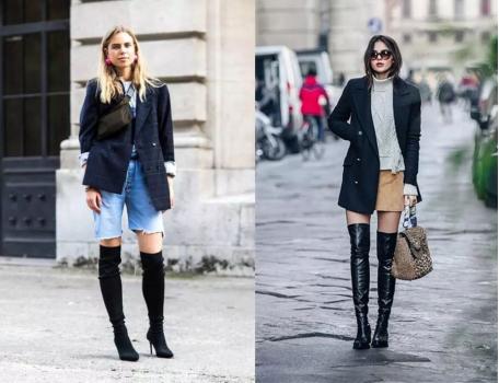 冬季光腿神器高筒靴怎么搭配,高筒靴光腿神器内搭