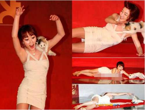 女星戛纳红毯摔倒,女星红毯摔倒外国