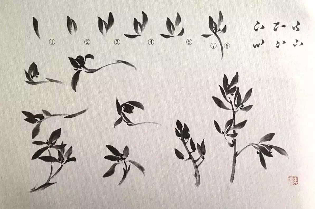 兰花绘画技法教程视频,徐湛国画兰花技法教学