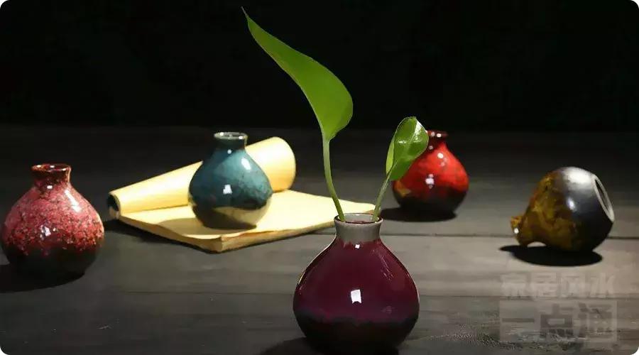 瓷器风水摆件客厅,适合放玄关的摆件轻奢高端瓷器