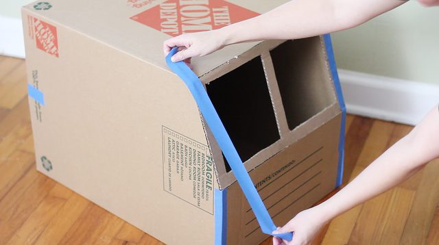 自制手工迷你小宠物小猫,如何用纸板制作神奇的猫咪宠物屋