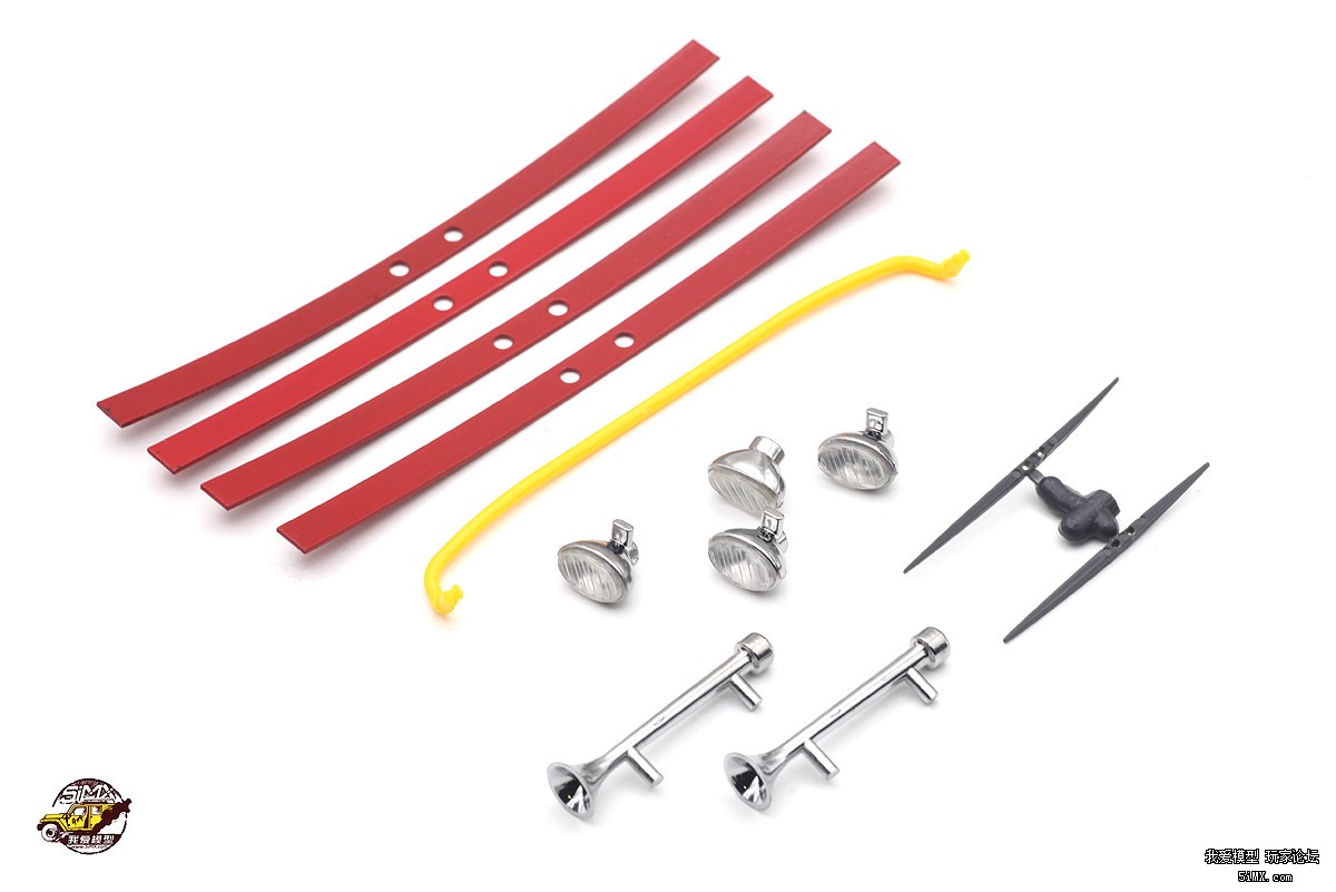 拉力卡车模型开箱测评 (静点拉力卡车模型路试)