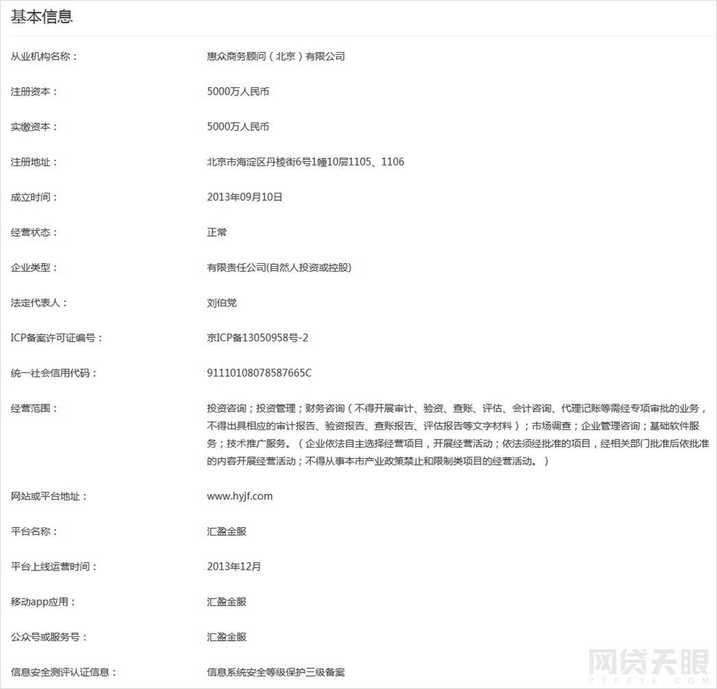 汇盈金服美国上市,汇盈金服是合法的吗