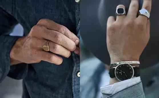 男士除了婚戒还能带什么戒指,工作之后戴什么表