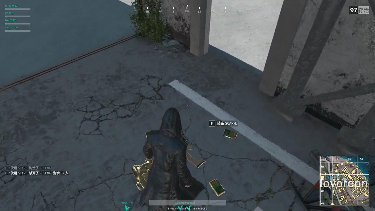 绝地求生真人版吃鸡五连发全局,绝地求生小鬼子吃鸡