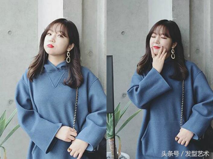 大头扁脸适合的发型,适合脸大头大的五种发型