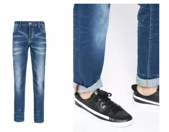 卷边牛仔裤技巧,牛仔衬衣卷边处理方法